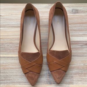 Cognac Cole Haan flats!